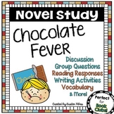Chocolate Fever Novel Study Unit | Activities | Vocabulary