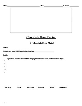 Preview of Chocolate Fever Activities