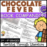 Chocolate Fever Book Study | Chapter Book 2nd 3rd Grades