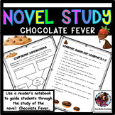 Chocolate Fever Chapter Questions and Graphic Organizers