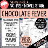 Chocolate Fever Novel Study { Print & Digital }