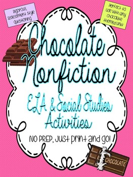 Preview of Chocolate Nonfiction Pack