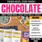Chocolate Novel Study Bundle - Perfect for Literature Circles!
