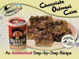 Chocolate Oatmeal Cake - Animated Step-by-Step Recipe - Regular