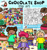 Chocolate clip art- chocolate Shop