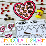 Chocolate Smash - A February Valentine Themed Activity for