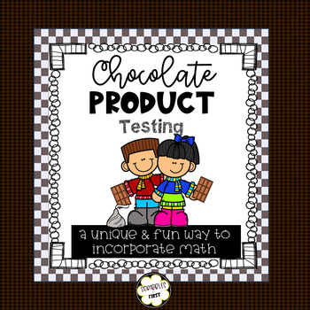 Preview of Chocolate Taste Testing - Math and Writing Activity