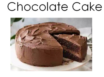 Preview of Chocolate cake recipe book