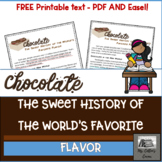 Reading Comprehension Passage - History of Chocolate - pri