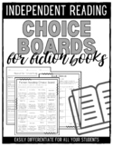 Choice Board Projects for ANY Fiction Book