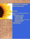 Choice Board-Reproduction of Flowering Plants