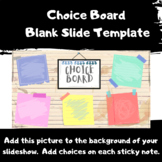 Choice Board Template