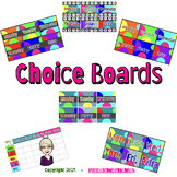Choice Board Templates for each day of the week!  Google Slides