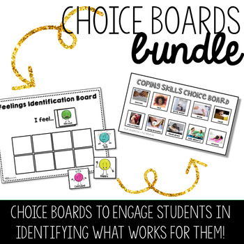 Preview of Choice Boards Bundle