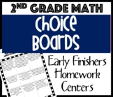 2nd Grade Math Word Problems Choice Boards