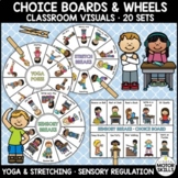 Choice Boards and Circles • Classroom Visuals • Sensory, S