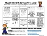 Choice Boards for Elementary General Music (Distance Learning)