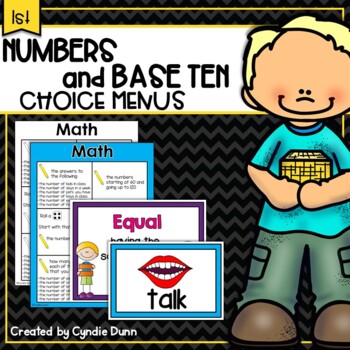 Preview of Choice Menus Choice Boards First Grade NBT Early Finishers