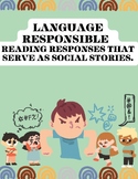 Choice Words: Social Stories and reading responses Stop Sw