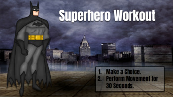 Preview of Choices: Superhero Workout