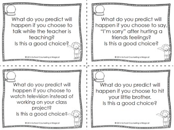 Choices And Consequences A Decision Making Activity Packet Tpt