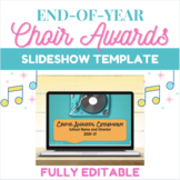 Choir Awards Slide Show- Middle School Choir End-of-Year P