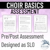 Choir Basic Training Assessment for SLO Pre and Post Assessment
