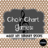 Choir Chart Games: Major Key Signature Spoons