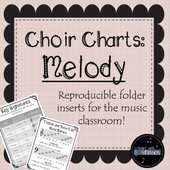 Preview of Choir Charts: Melody