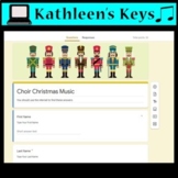 Choir Christmas Music Internet Scavenger Hunt