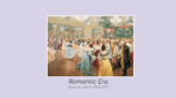 Choir Music History Lesson/Sub Plan- Romantic Era Choral Music