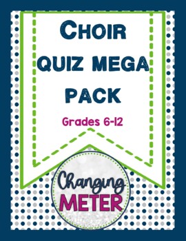 Preview of Choir Quiz Mega Pack