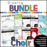Choir Resources Growing Bundle [Worksheets, Games, Warmups