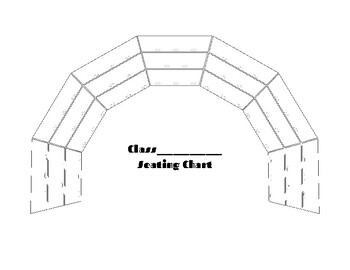 Preview of Choir Room Seating Charts