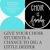 Choir-centered Writing Assignment Bundle (15 different topics!)