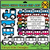 Choo Choo Train Clip Art by Tanya Rae Designs