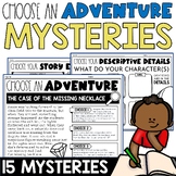 Choose An Adventure Narrative Mystery Stories Graphic Orga