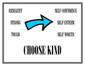 Preview of Choose Kind Poster