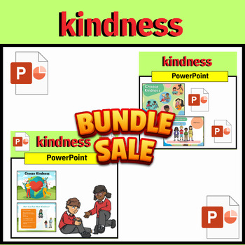 Preview of Choose Kindness PowerPoint - Kindness week bundle - Kindness week PowerPoint