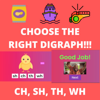 Preview of Choose The Right Digraph!!! | Perfect For Virtual Learning