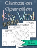 Choose an Operation Key Word Sort