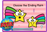 Choose the Ending Mark Freebie~Boom Cards