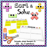 Choose the Operations ~ Sort & Solve Word Problems