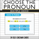Choose the Pronoun BOOM™ Cards | Digital Task Cards