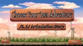 Choose your adventure story S, Z (BOOM CARDS™, language, a