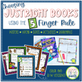 Choosing Just Right Books Using The 5 Finger Rule – Poster