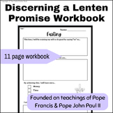 Choosing a Lenten Promise Catholic Workbook - Ash Wednesda