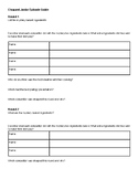 Chopped Junior Episode Worksheet | Cooking | Family consum
