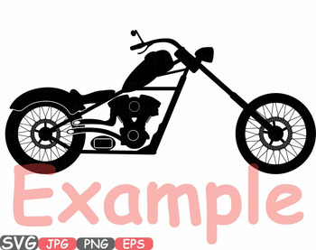Download Choppers Monogram Motorbike Clipart Rock Motorcycle Bike Sign Race Ride 615s
