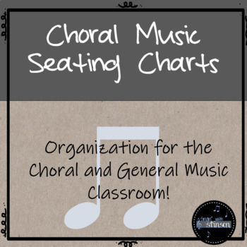 Preview of Choral Music Seating Charts